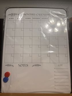 Calendar Whiteboard