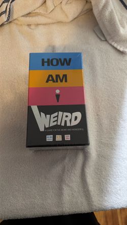 How Am I Weird (board Game)