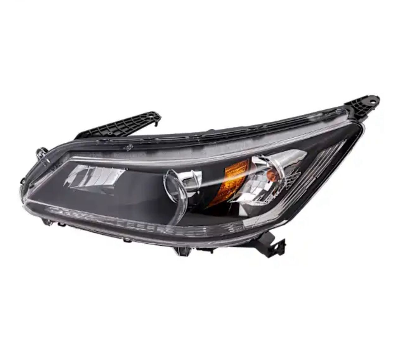 Left side headlight assembly Honda Accord 2013-2015 Halogen EXL CAPA CERTIFIED