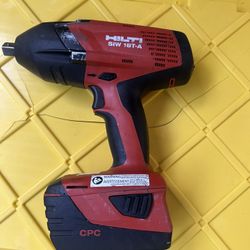 HILTI SIW 18T-A Impact Wrench 1/2" Drive Tool Body With Battery