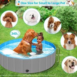 Foldable Swimming Pool 47x12