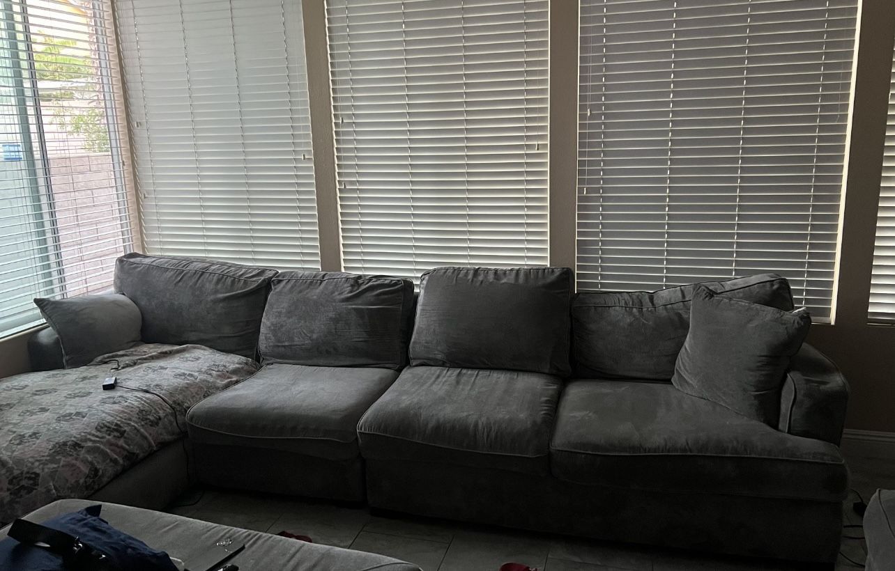 Sectional Love Seat An Ottoman