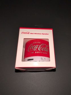Official Coca-Cola Mini Wireless Bluetooth Speaker - New in Box