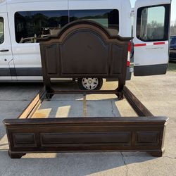 Large King Size Bed and Frame