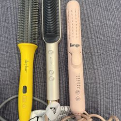 3 Hair tools for curling and straightening 