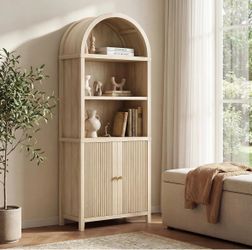 Modern Mate 76” Tall Arched Bookcase