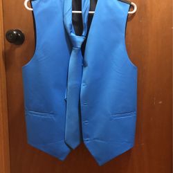Men’s Vest And Tie