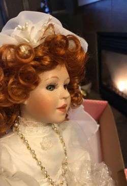 Beautiful Red Head porcelain