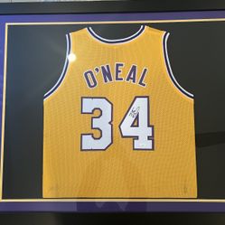 Authentic Shaquille O’neal Autographed Jersey 