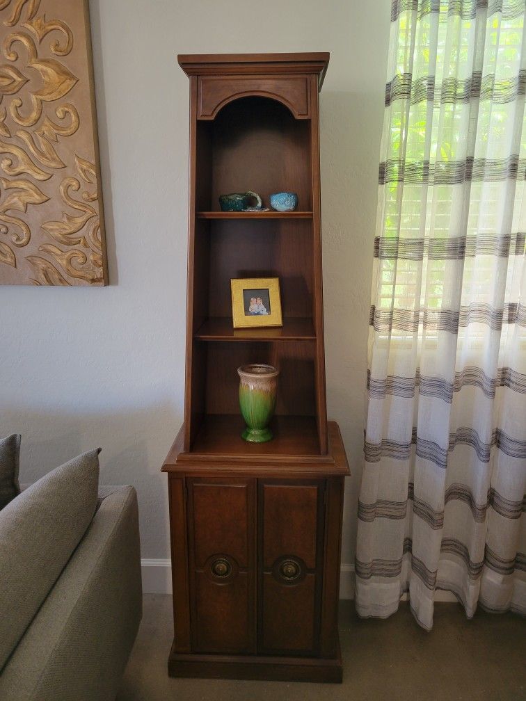 Antique Accent Hutch Cabinet