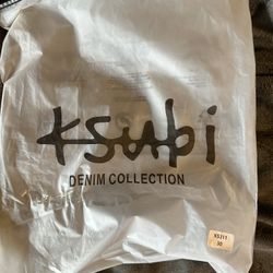 Ksubi Jeans Van Winkle Blue Ice Skinny Jeans NEW With Tags