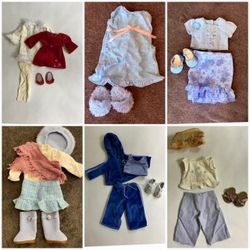 Collection of American Girl Doll Outfits – All Complete Sets