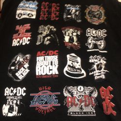 AC/DC Vintage Shirt Size Xl