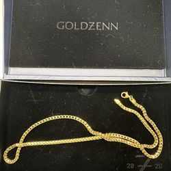 GOLDZENN 18k Bonded Franco Chain 24”3.5mm