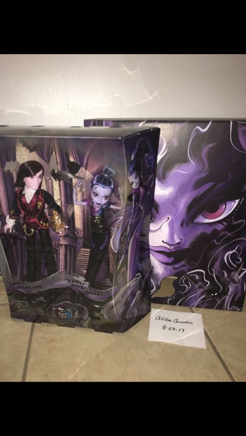 San Diego Comic Con Monster High Whisp and Valentine Dolls SDCC