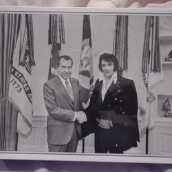 Vintage 1992 Richard Nixon And Elvis 500 Piece 🧩 Jigsaw Puzzle