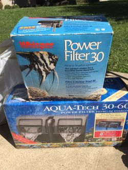Fish Filter & Filter Cartridges (New)