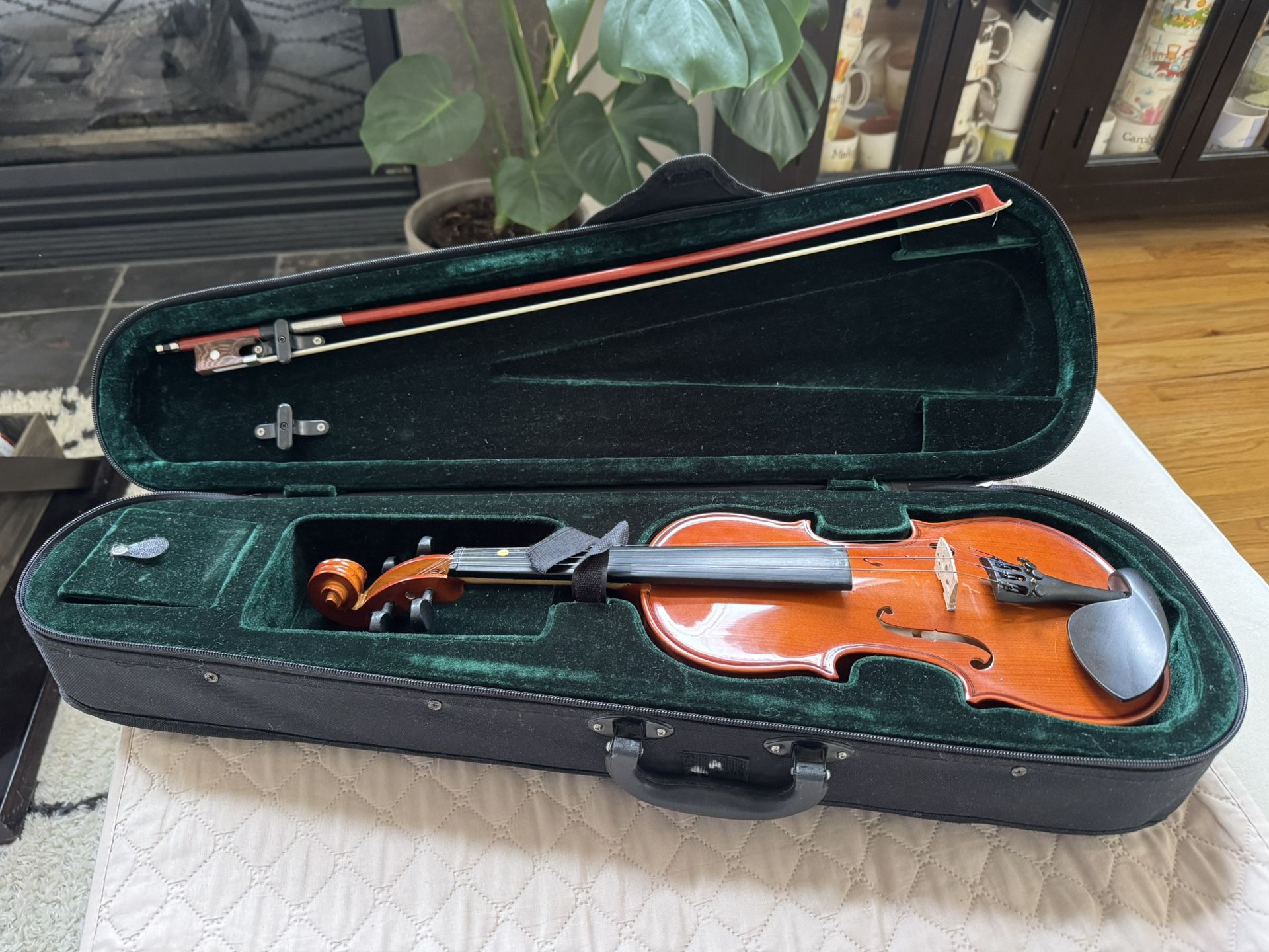 1/4 size beginner violin