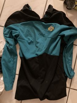 Vintage 80s Star Trek Halloween Jumpsuit