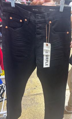 Purple Brand Black Jeans Size 28