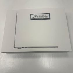Apple MacBook Air 13 Inch M3 Chip New - Pay $5 and the rest later