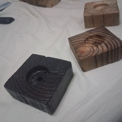 Handmade Rustic Style Tea Candle Candle Holders 