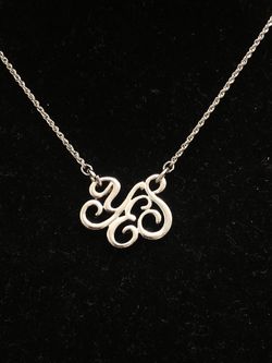 Lia Sophia Silver Tone Necklace 