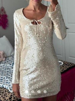 Wild Fable Women's Sequin Long Sleeve dress Size S. 
