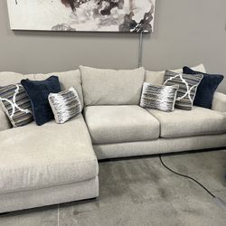 Sofa With Chaise (In Stock!)