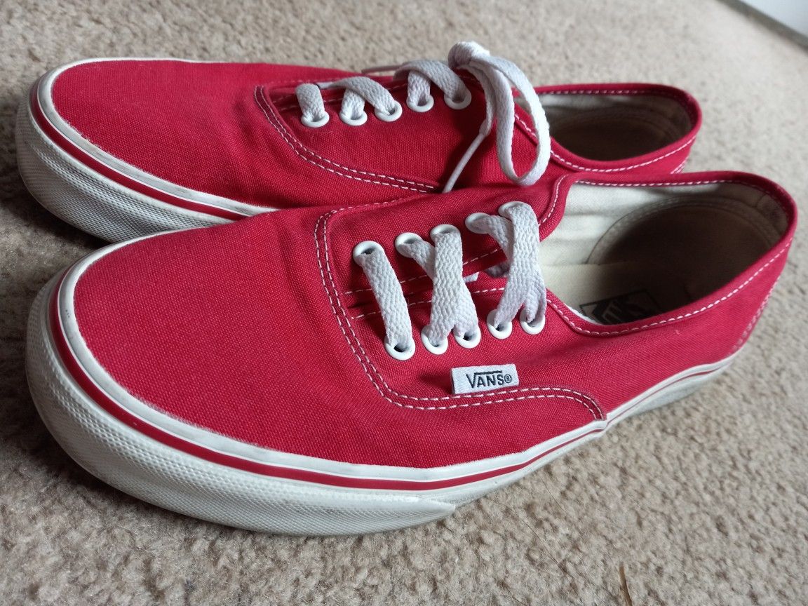 red vans cost