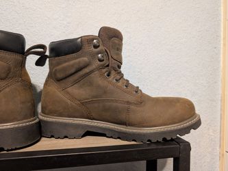 Wolverine Soft Toe Work Boots, size 10