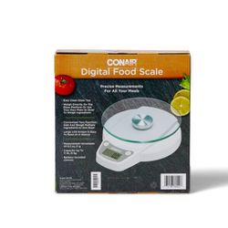 Conair Digital Food Scale, 11lb Capacity