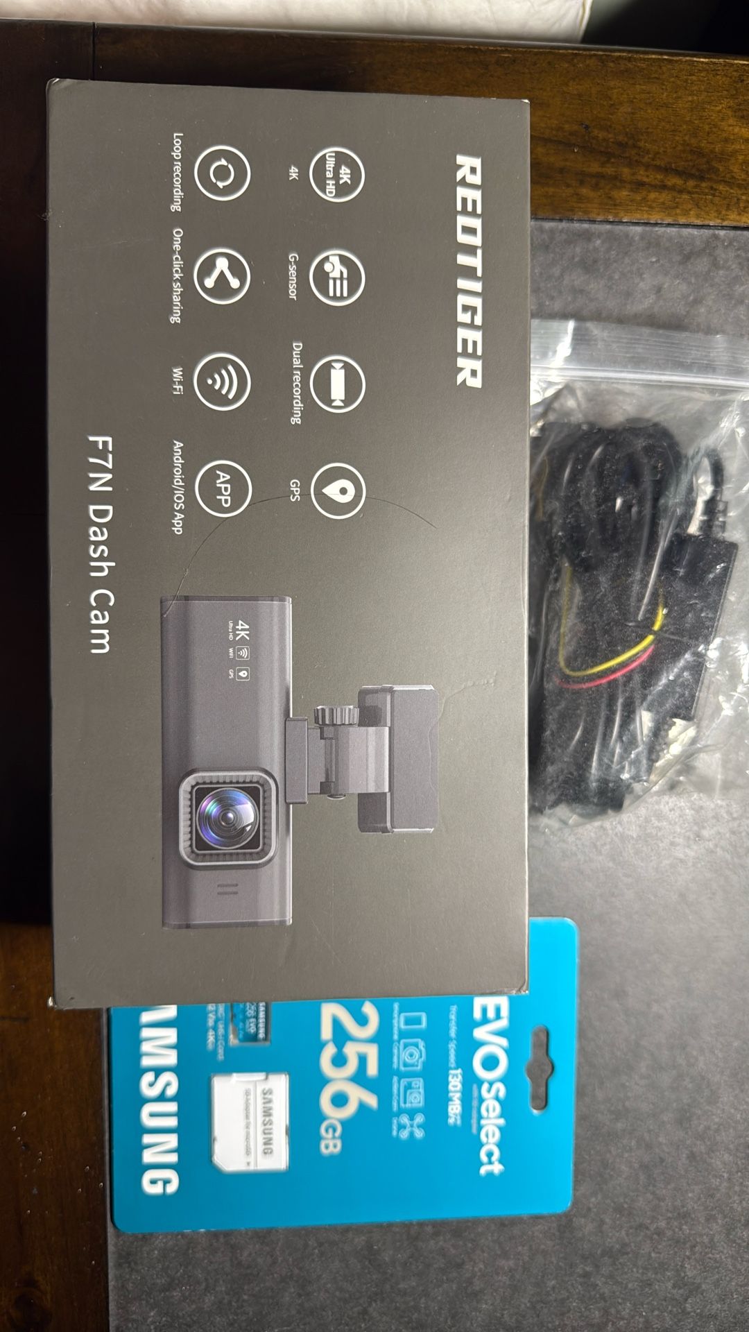 REDTIGER F7N 4K Dash Cam Front and Rear