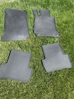 Set Of Four Mercedes Floor Mats 