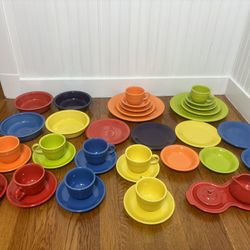 Fiestaware Plates, Bowls, Tea Cups, Saucers & More!