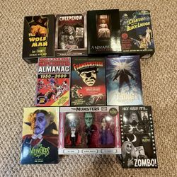 NECA figures for SALE or TRADE!   Thing, Creature, Annabelle, Munsters, Creepshow, Biff, Frank, etc.