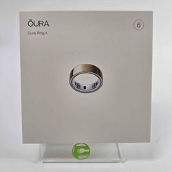 Oura Ring 4 Size 6 Gold Titanium Smart Ring JZ90-54216-06
