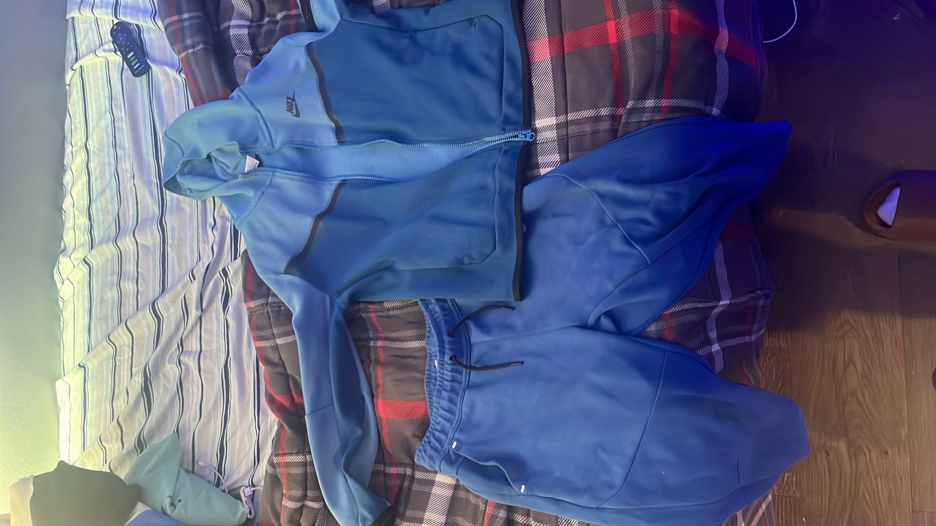 Light Blue Nike Tech Fleece