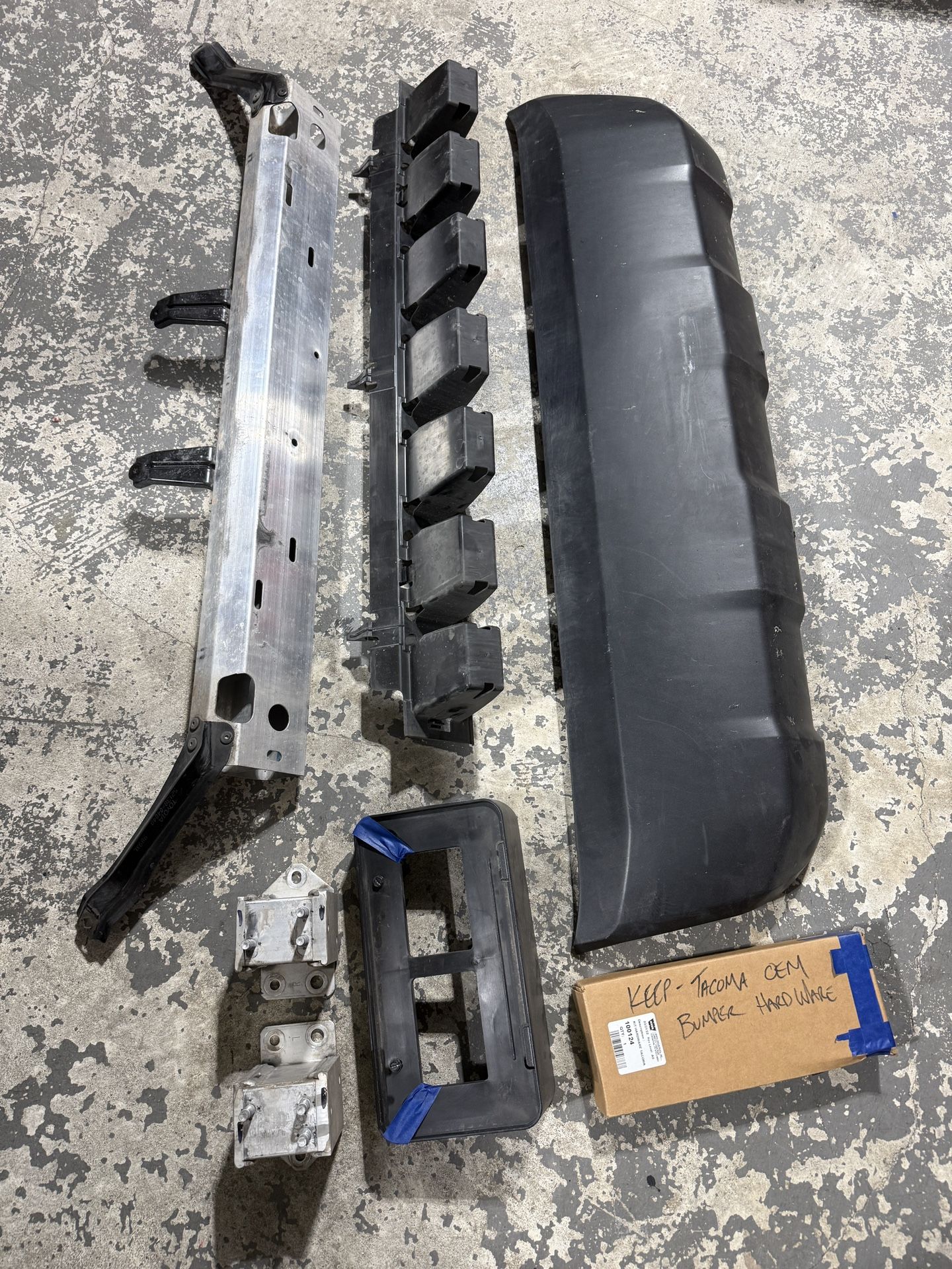 Toyota Tacoma Front Bumper Parts 2016-2023
