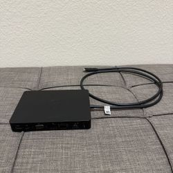 Dell WD15 Monitor Dock 4K with 180W Adapter