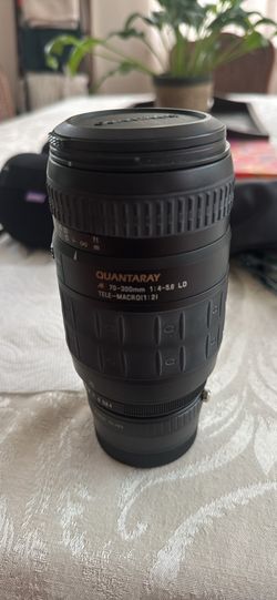 Camera Zoom Lens- Quantaray 70-300mm