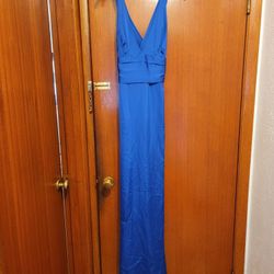 Blue Long Dress