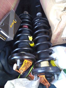 Complete Strut Assembly Pair with Coil Springs struts