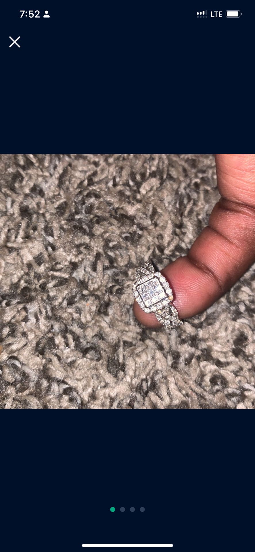 14k Real Diamond Ring 