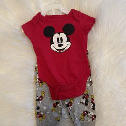 Mickey Mouse Baby Set 0-3 Months