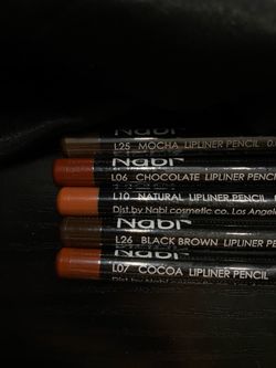 NABI lip liners each $2.50