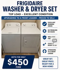 Washer & Dryer Set