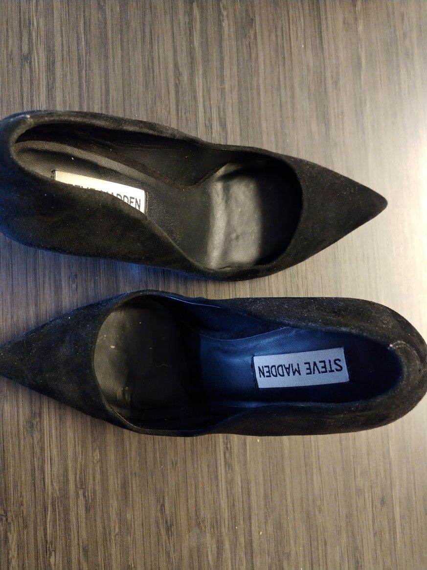 Black Dress Pumps, Heels 