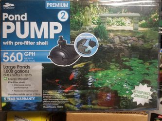 Waterfall pond pump 560 GPH