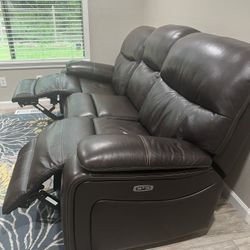 Leather Recliner 
